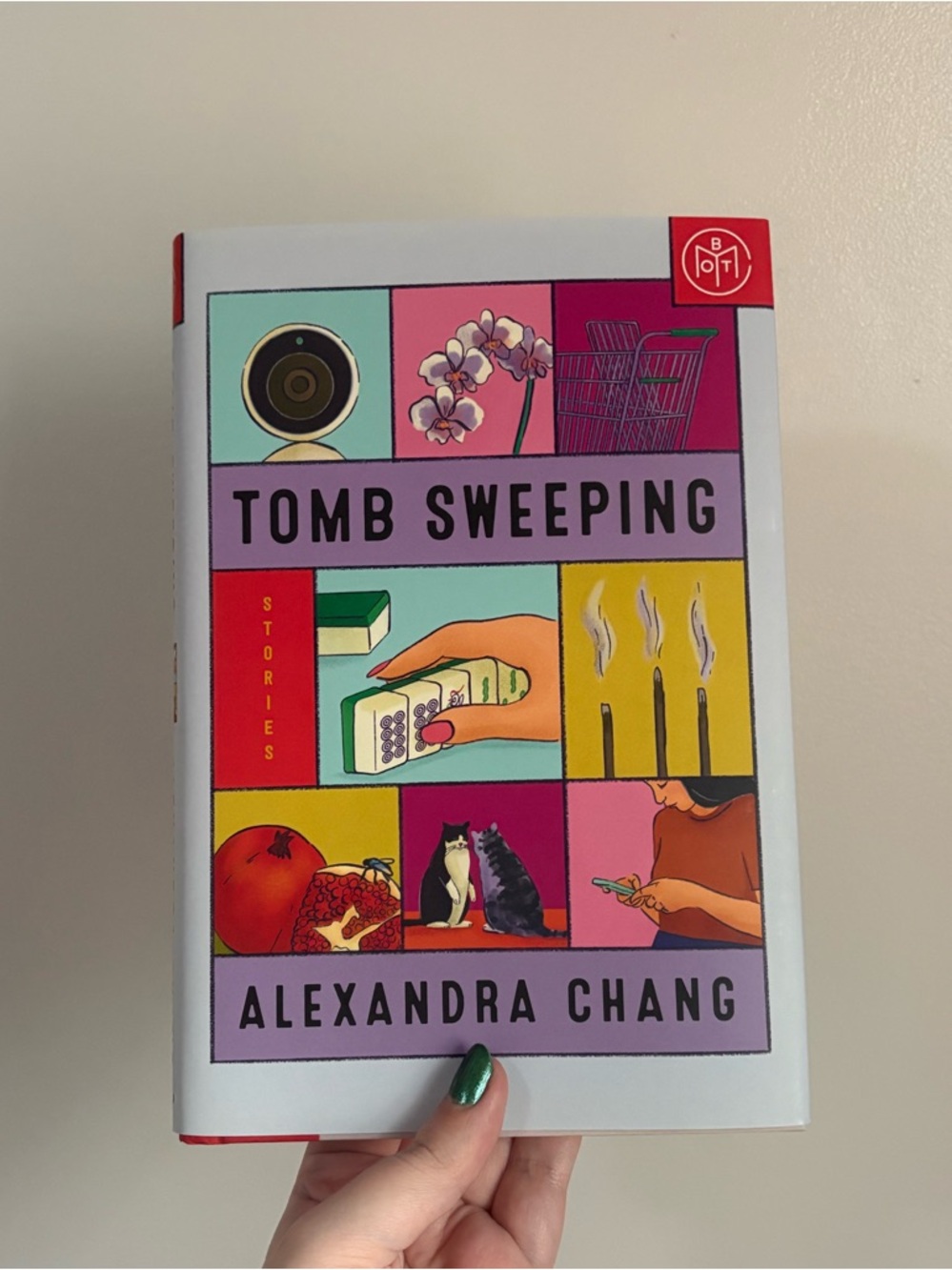 Tomb Sweeping by Alexandra Chang Hardcover BOTM EDITION